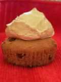 Chocolate chip cookie dough cupcakes with cookie dough frosting!
