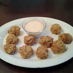 A picture of Cauliflower Cheese Balls.
