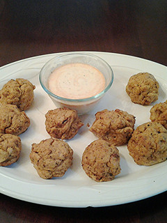 A picture of Cauliflower Cheese Balls.