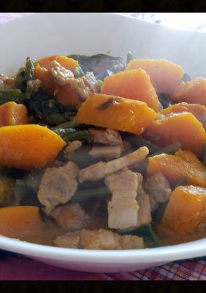 A picture of AMIEs GULAY na KALABASA (squash vegetable).