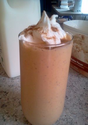 A picture of Pumpkin Milkshake.