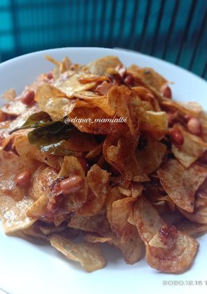Foto resep Kering Kentang Kacang Pedas Manis