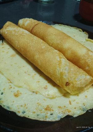 Una foto de Panqueques Sin tacc con licuadora