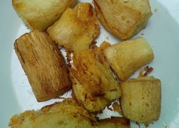 Resep Baru Singkong goreng merekah Praktis Enak