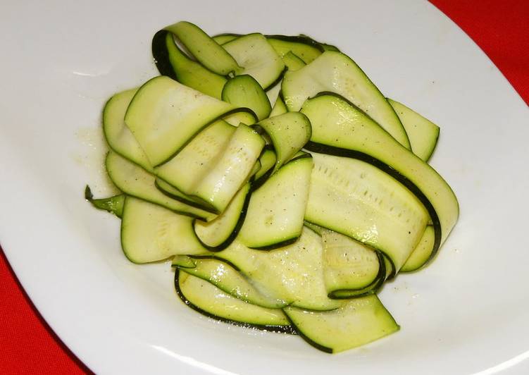 Simple Zucchini Salad