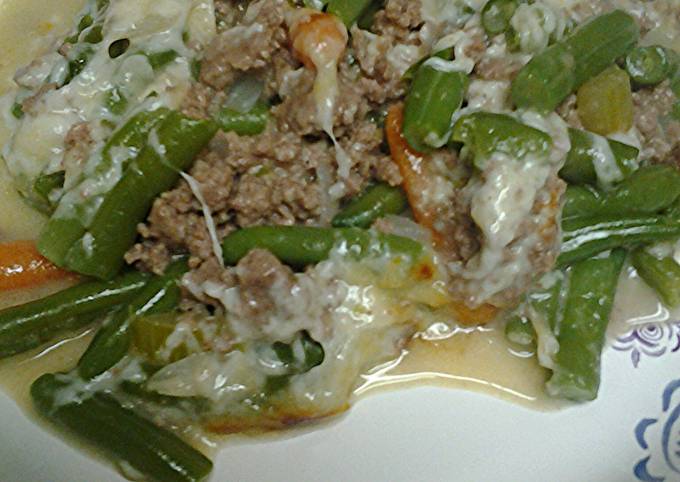 Recipe of Award-winning Ground beef and green bean casserole