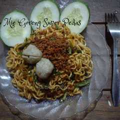 A picture of Mie Goreng Super Pedas.