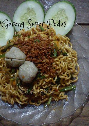 Foto resep Mie Goreng Super Pedas