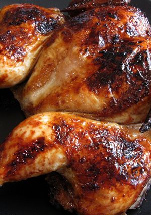 A picture of Peking-inspired Roast Chicken.