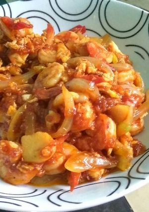 Foto resep Udang saus mentega