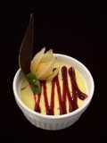 Panna cotta de maracuyá