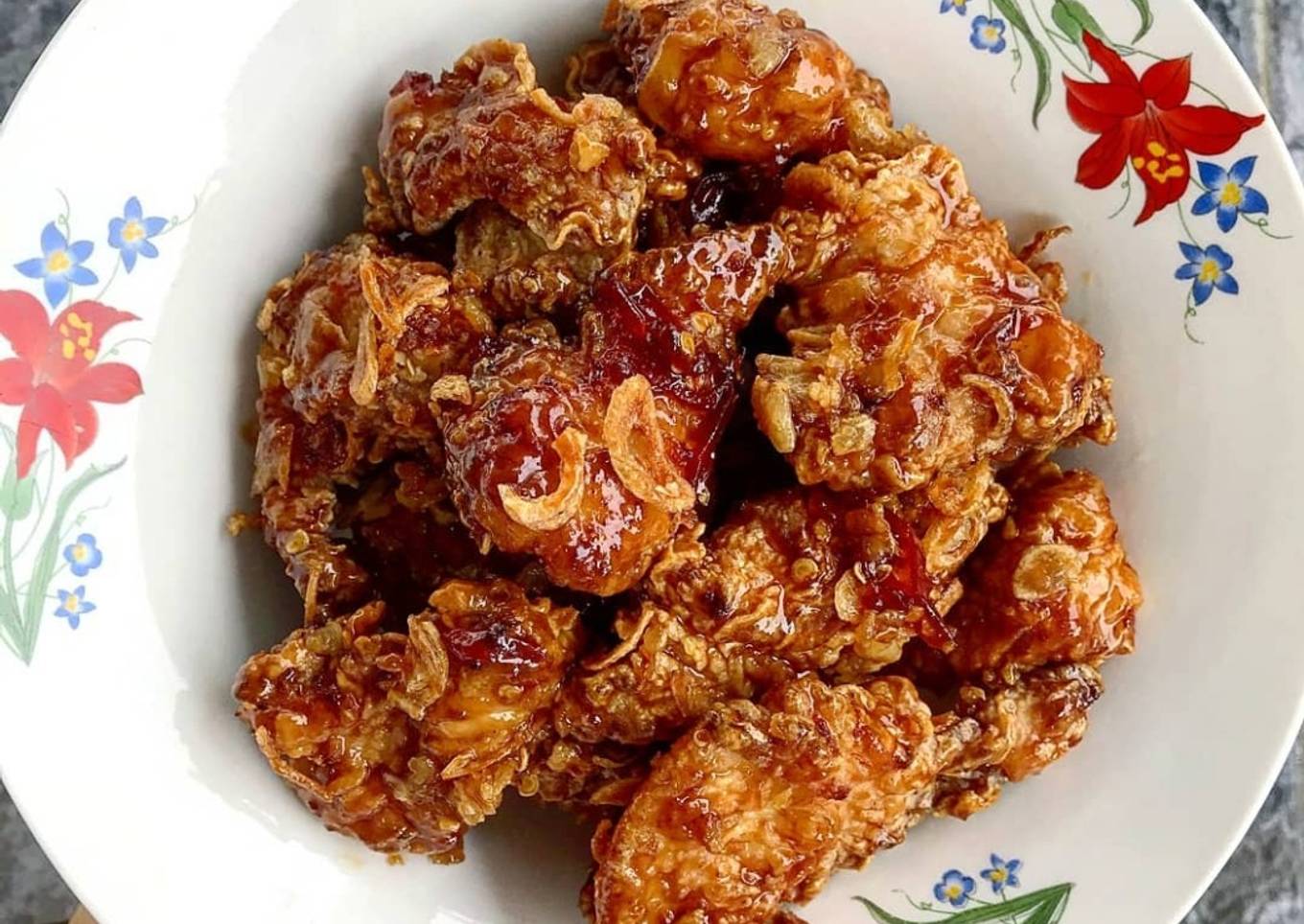 Ayam Serondeng Khas Pontianak