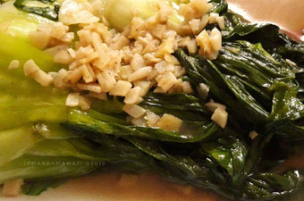 Anti Ribet, Membuat Tumis Pokcoy Bawang Putih Praktis