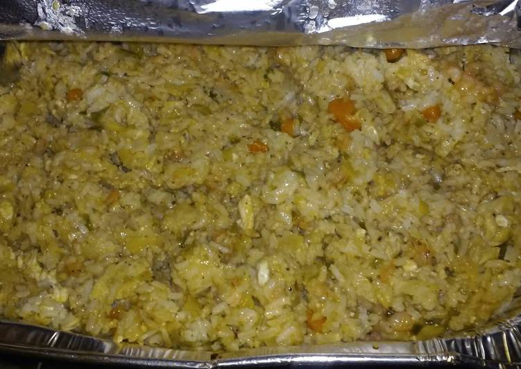 Simple Way to Make Ultimate (Benihanna Style) Chicken Fried Rice