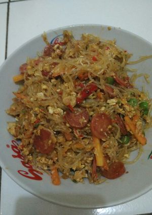 Foto resep Bihun Goreng Sosis