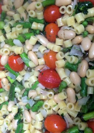 A picture of Ditalini Vegetable Ragout.