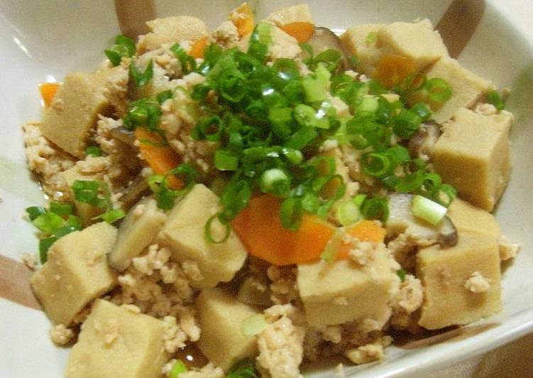 Easiest Way to Prepare Speedy Soboro (Crumbled) Freeze Dried Tofu