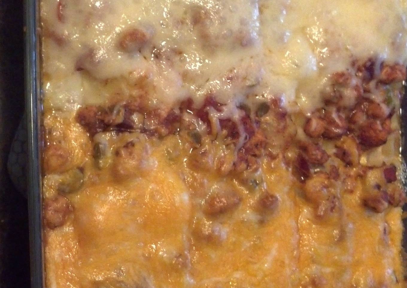 BBQ Chicken Lasagna