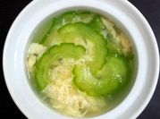 A picture of no oil karela