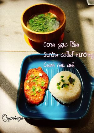 Hình của món Sườn cotlet nướng.