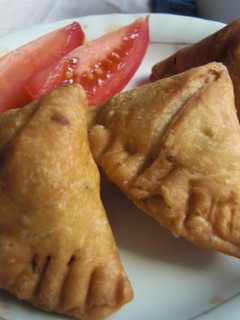 A picture of Crispy Samosas with Easy Homemade Wrappers.