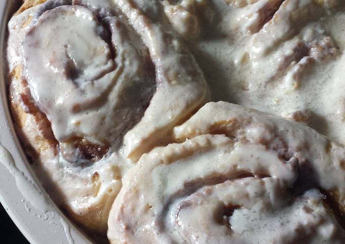 Cake mix cinnamon rolls