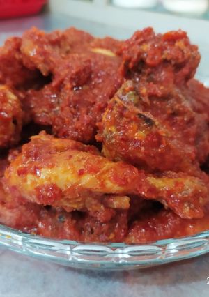 Foto resep Ayam Masak Habang / Ayam Bumbu Bali