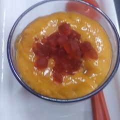 A picture of Mango Mousse.. (Egg less).