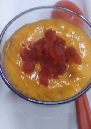A picture of Mango Mousse.. (Egg less).