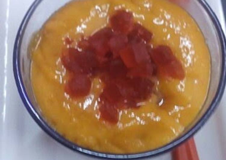 Recipe of Award-winning Mango Mousse.. (Egg less)