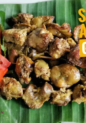 Foto resep Sate Ati Ampela Goreng