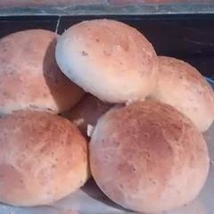A picture of Pan Granjero! (Bacon and cheese bread).