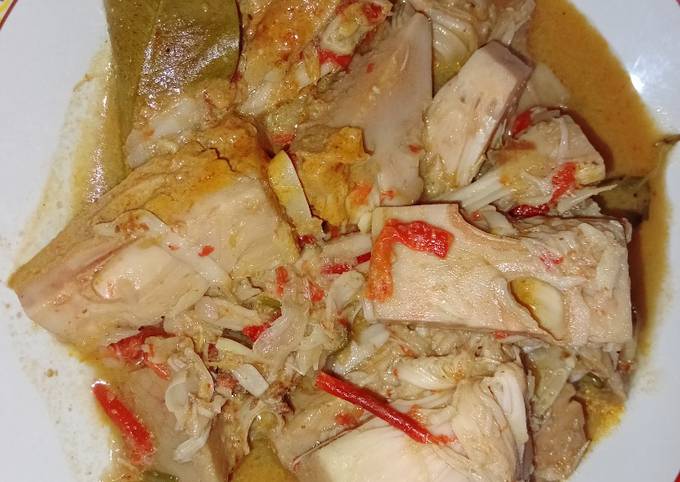Bagaimana Menyiapkan Lodeh Sayur Nangka Muda atau Tewel yang Sempurna