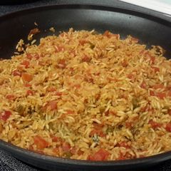 A picture of Easy Mexican Rice w/ Bacon.