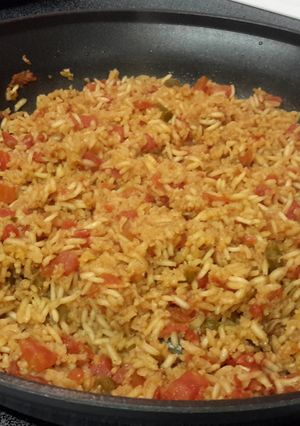 A picture of Easy Mexican Rice w/ Bacon.