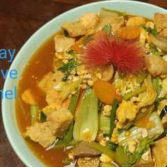 รูปของ Cap Cai atau Cap Cay versi Goreng Merah (tumis aneka sayuran)