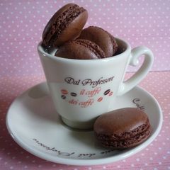 A picture of Cocoa Macaron for Valentines.