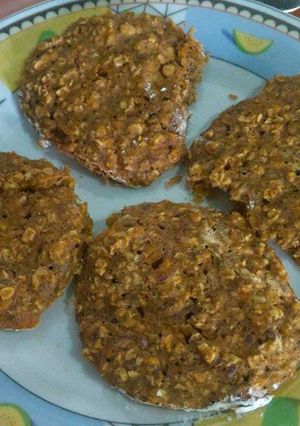 Una foto de Galletas de Auyama y avena