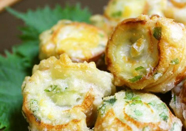 Simple Way to Cook Yummy Fragrant Shiso, Chikuwa Fish Stick and Nori Seaweed Fried Morsels