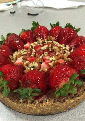 A picture of Chesee Cake De Nutela.