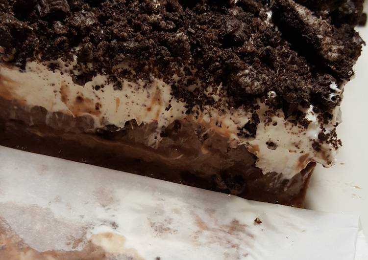 Recipe of Homemade Frozen Oreo Pudding Cheesecake