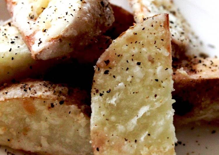 Recipe of Super Quick Homemade Potatoes Crisped with Olive Oil