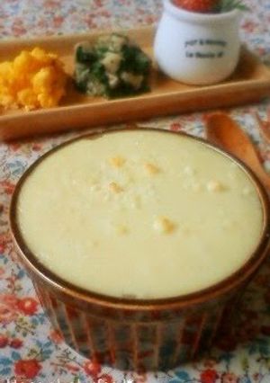 A picture of Baby Food: Oil-Free White Sauce with Soy Milk and Rice Flour.