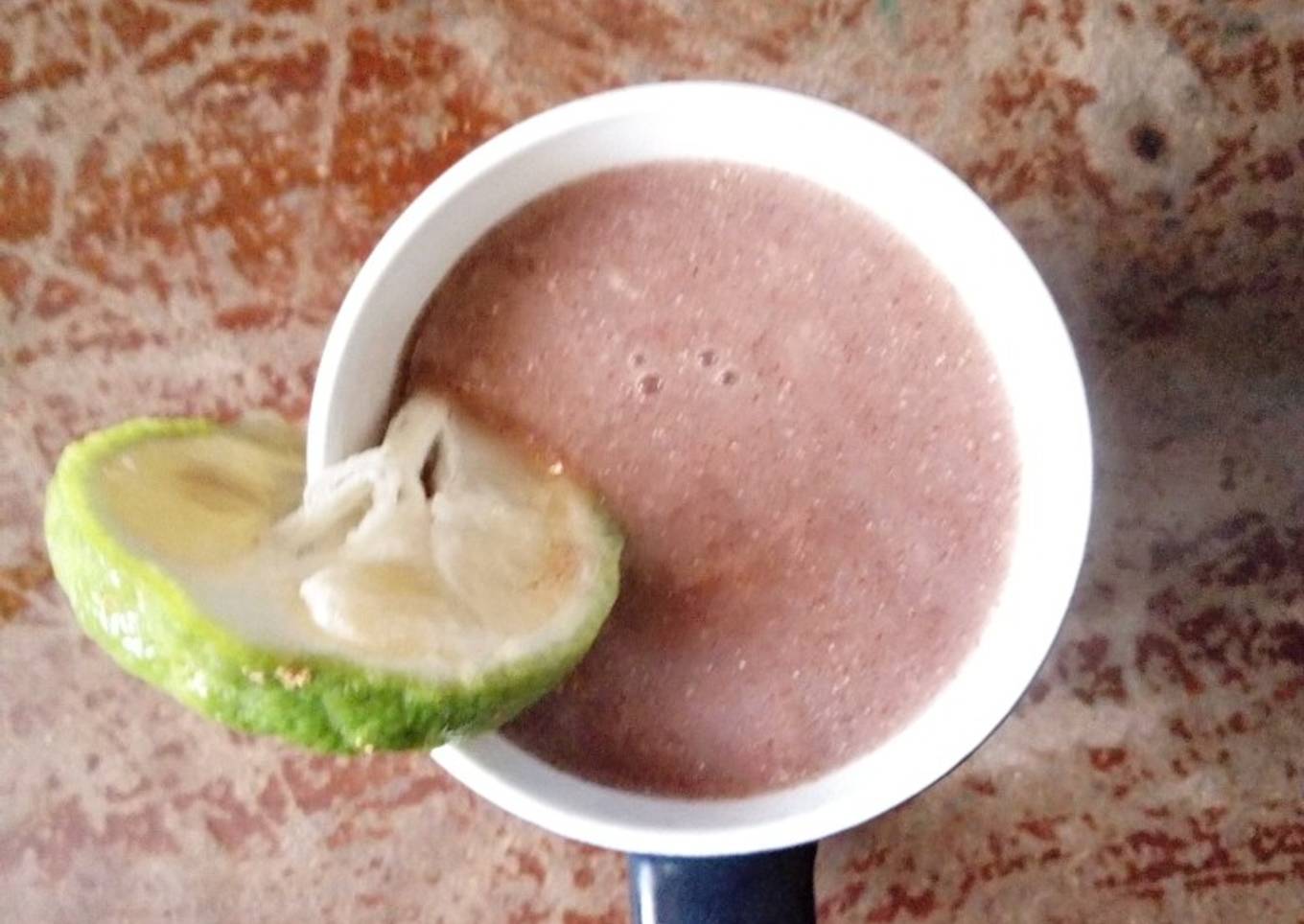 Lemon wimbi porridge