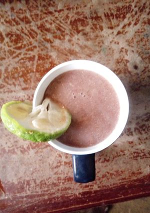 A picture of Lemon wimbi porridge.