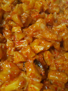 Foto resep Sambel kentang kerecek (kerupuk kulit)