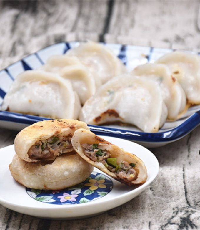 無麩質米煎餃(黏米粉/在來米粉版本) 的食譜成品照片