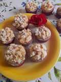 Cupcake mimosa con crema all'arancia