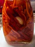 Ají picante dulce en conserva