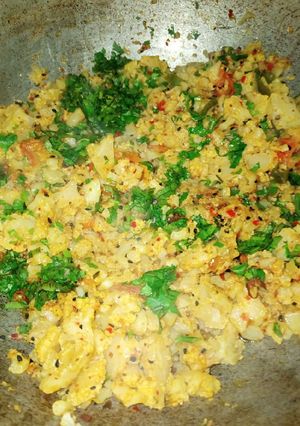 A picture of Gobhi karahi.